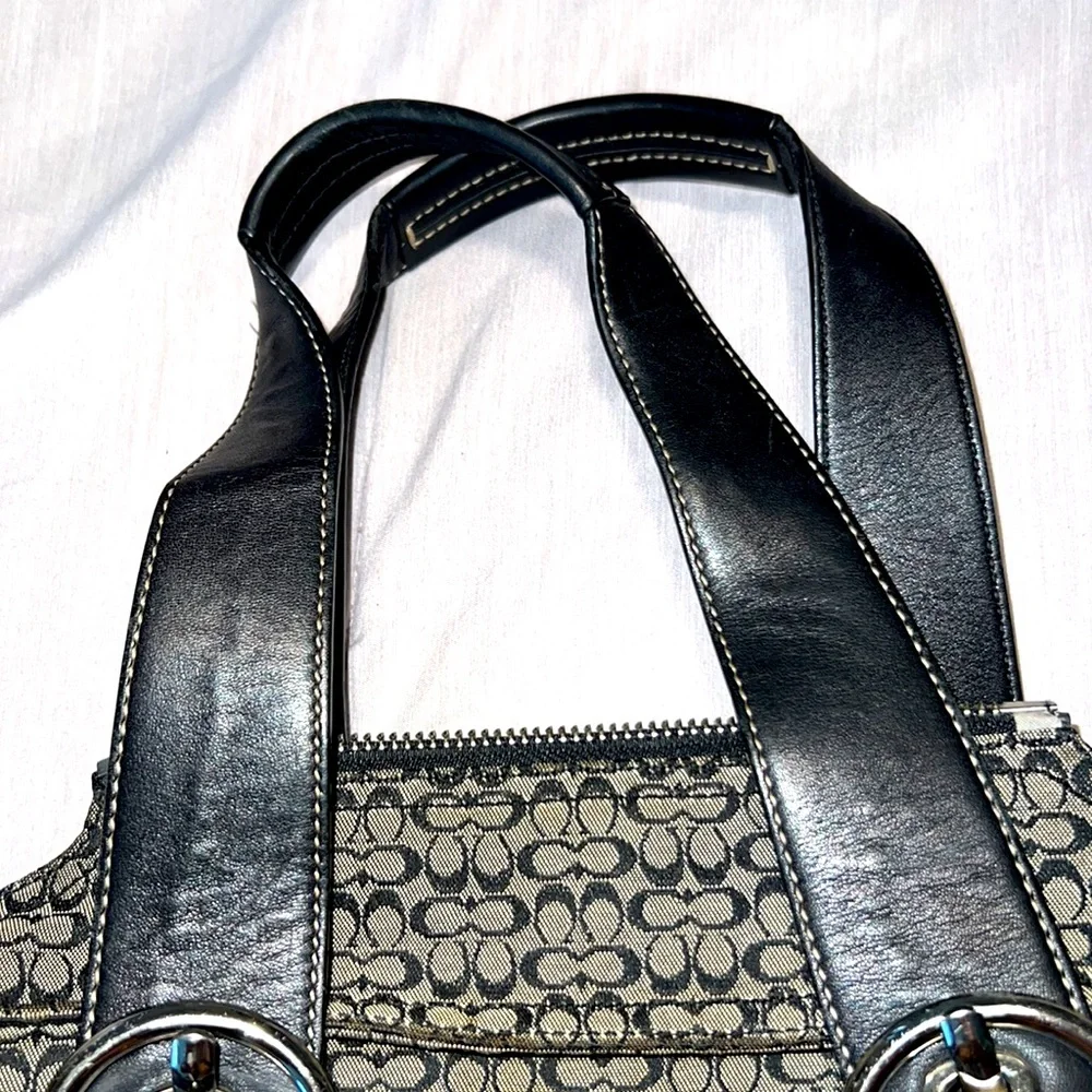 Coach Black Shoulder purse - Picture 11 of 13